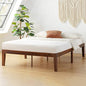 Mellow Naturalista 16 Inch Wood Bed, Espresso