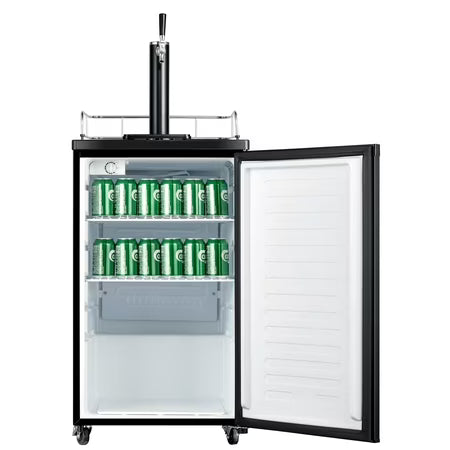 Arctic King Single Tap Kegerator, 4.9 cu ft