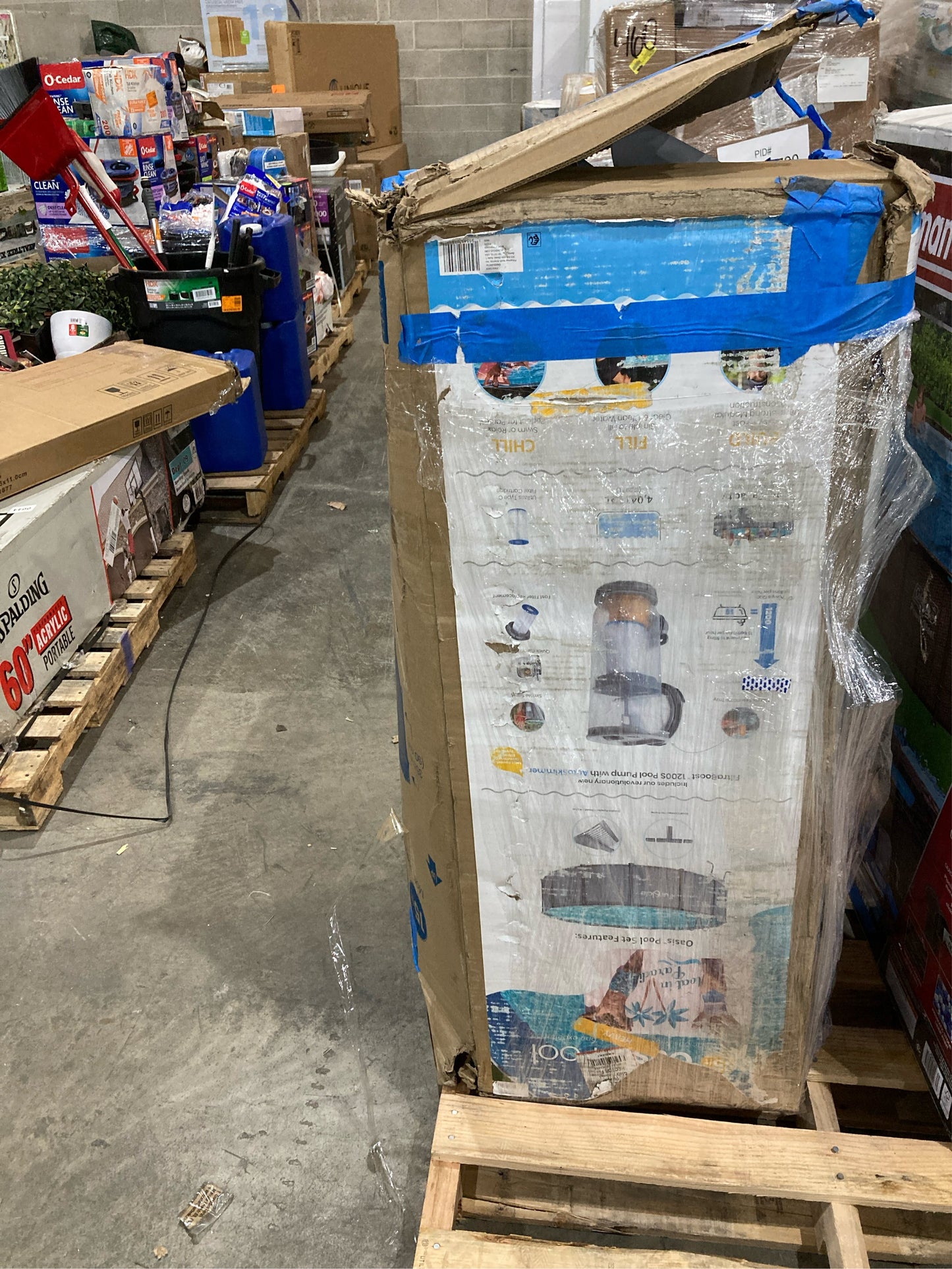 Funsicle 14ft Above Ground Pool with Pump