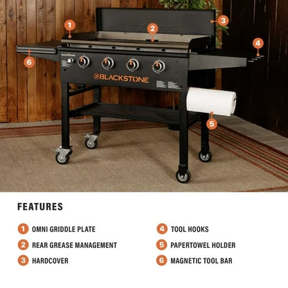 Blackstone 36 Griddle Station, 4-Burner