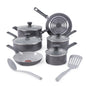 T-fal Easy Care Non-Stick Cookware Set, 12 Pc