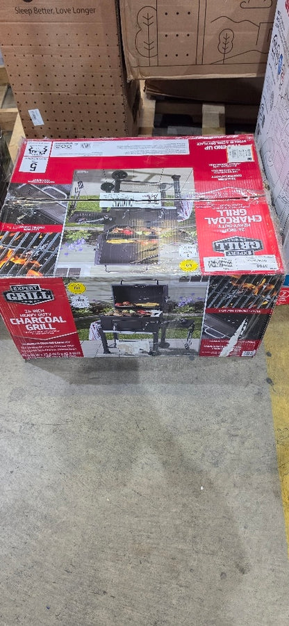 Expert Grill 24" Charcoal Grill Black
