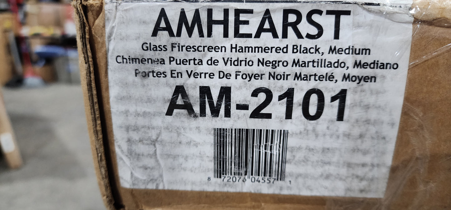 Pleasant Hearth Amherst Fireplace Glass Door