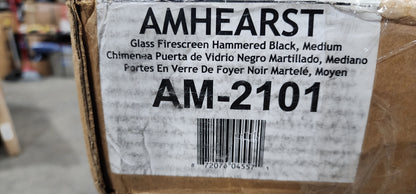 Pleasant Hearth Amherst Fireplace Glass Door