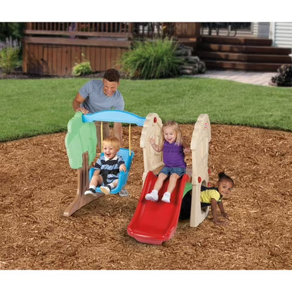 Little Tikes Hide and Seek Climber Swing Set