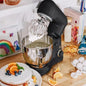 Beautiful 5.3 QT Stand Mixer w/Tilt-Head Design, Stainless Bowl, 300-Watt Power, 12-Speed Control, Includes Beater, Dough Hook, Whisk, Splash Shield (Black Sesame)