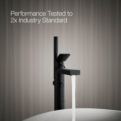 KOHLER Parallel Matte Black Bathtub Faucet
