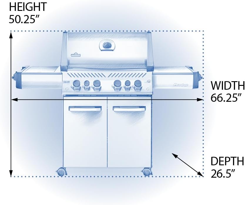 Napoleon Prestige 4-Burner Natural Gas Grill