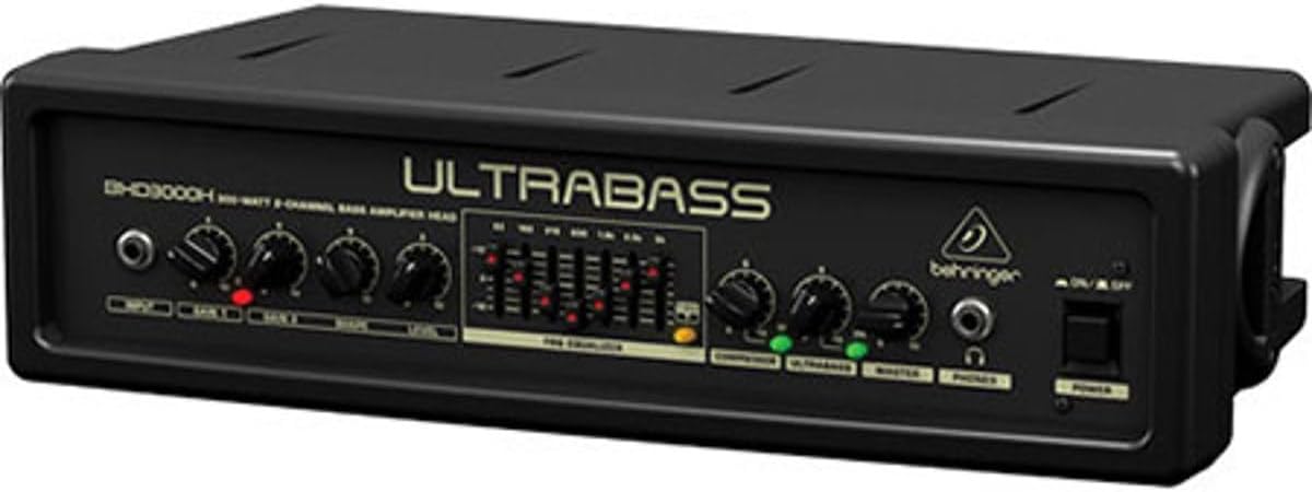 Behringer UltraBass BXD3000H 300-watt 2-Channel Bass Head