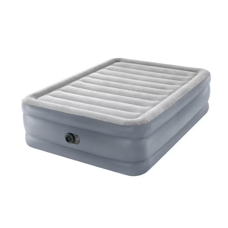 Intex 20" Dura-Beam Deluxe Raised Air Bed Queen
