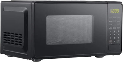 Mainstays 0.7 ft. Countertop Microwave Oven, 700 Watts, Black(Black)