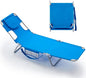 EDX Folding Adjustable Chaise Lounge Chair
