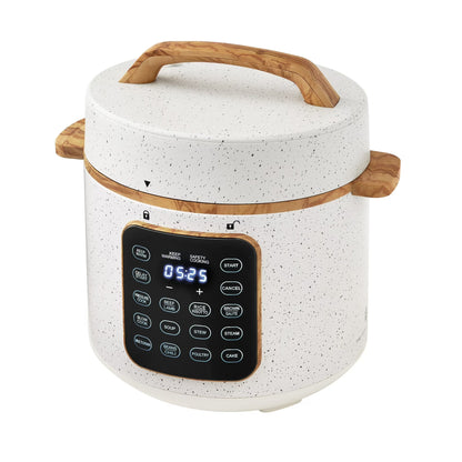 Pioneer Woman Linen Speckle 6-Qt Pressure Cooker