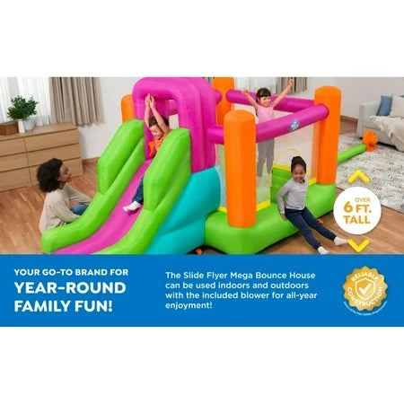 H2OGO! Slide Flyer Bounce House with Slide
