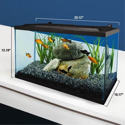 Tetra 10 Gallon Glass LED Aquarium Kit