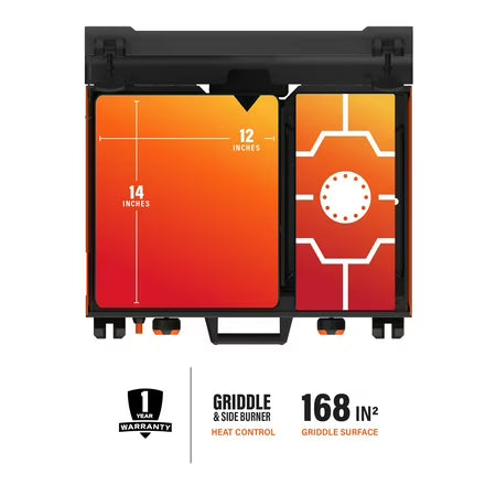 Blackstone Adventure Ready 14” Griddle + Burner
