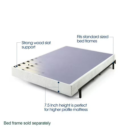 Zinus 7.5" Metal Box Spring Full BED