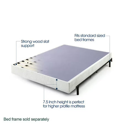 Zinus 7.5" Metal Box Spring Full BED