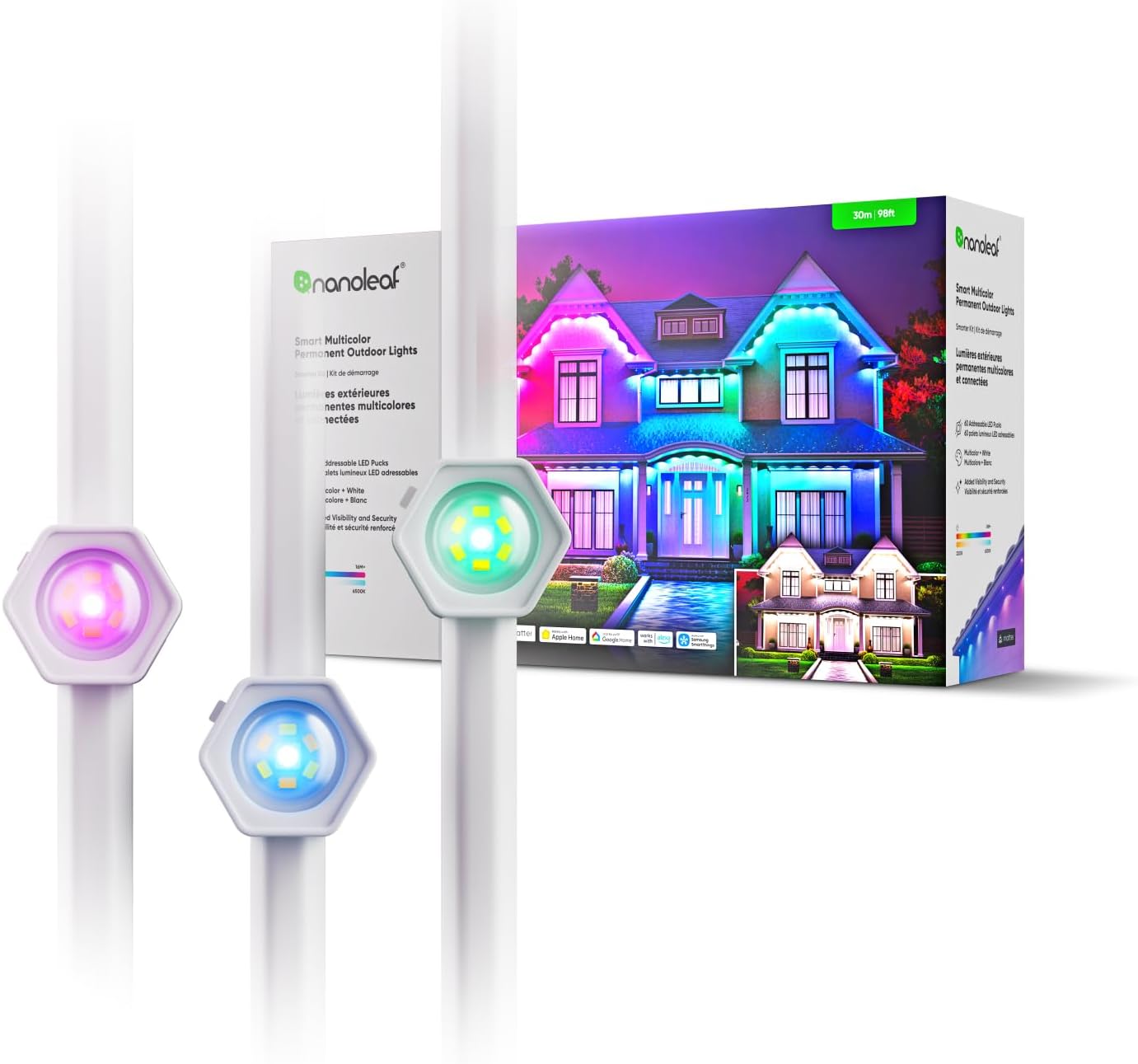 Nanoleaf Matter Outdoor Lights, RGBCW 100 FT