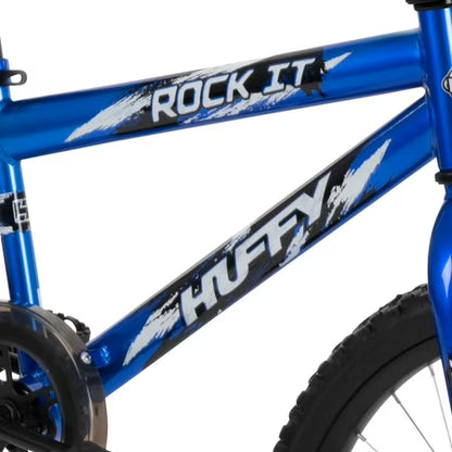 Huffy 20" Rock It Kids' Bike, Blue, 44"-56"