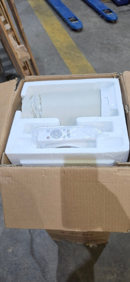 SIMZLIFE Portable AC 8000 BTU up to 550 Sq White