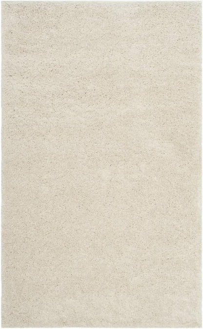 BRAND NEW SAFAVIEH Arizona Shag Collection Area Rug - 9' x 12', Creme, Solid Design, (ASG820A)