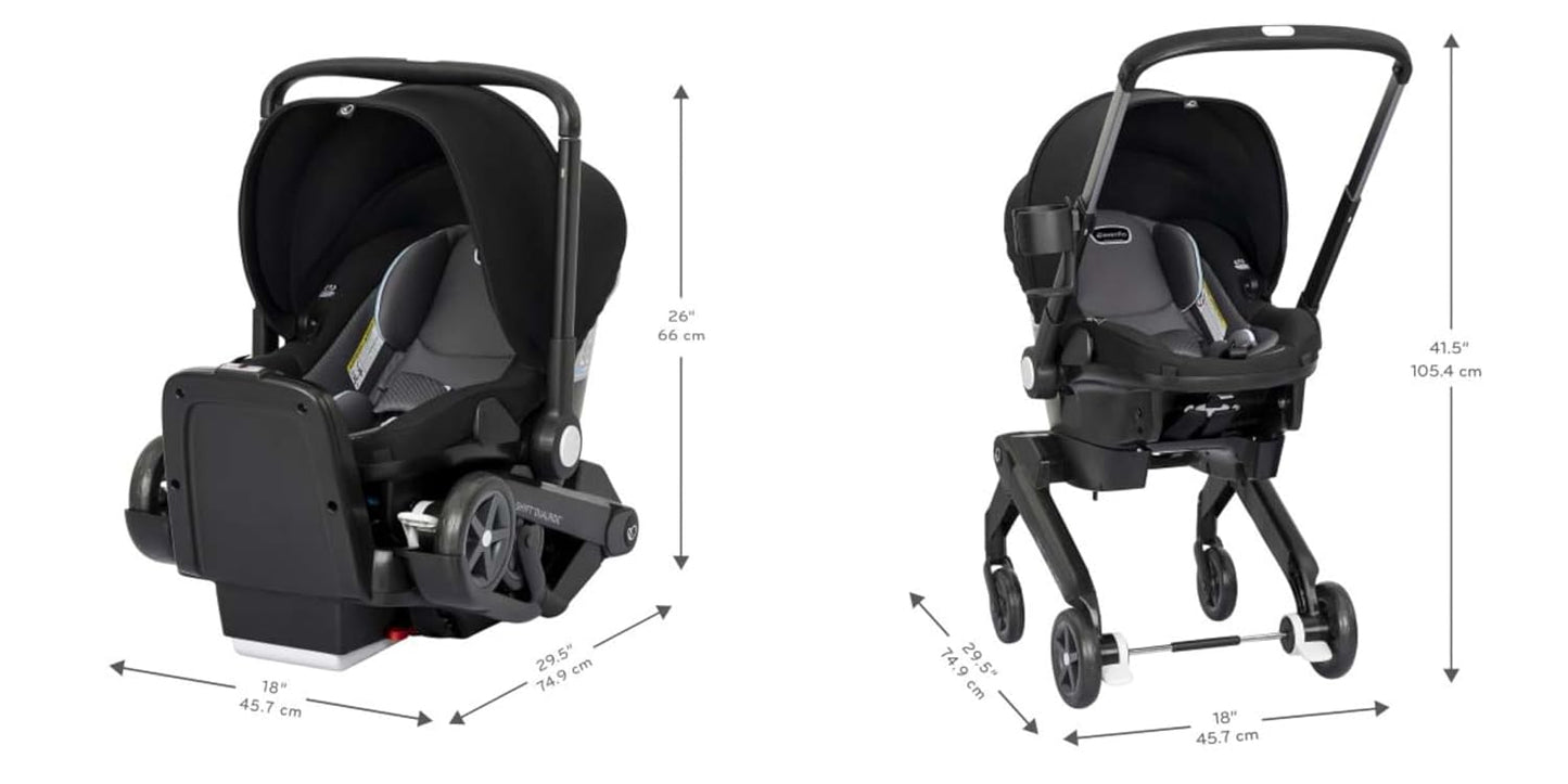Evenflo Shyft DualRide Car Seat & Stroller