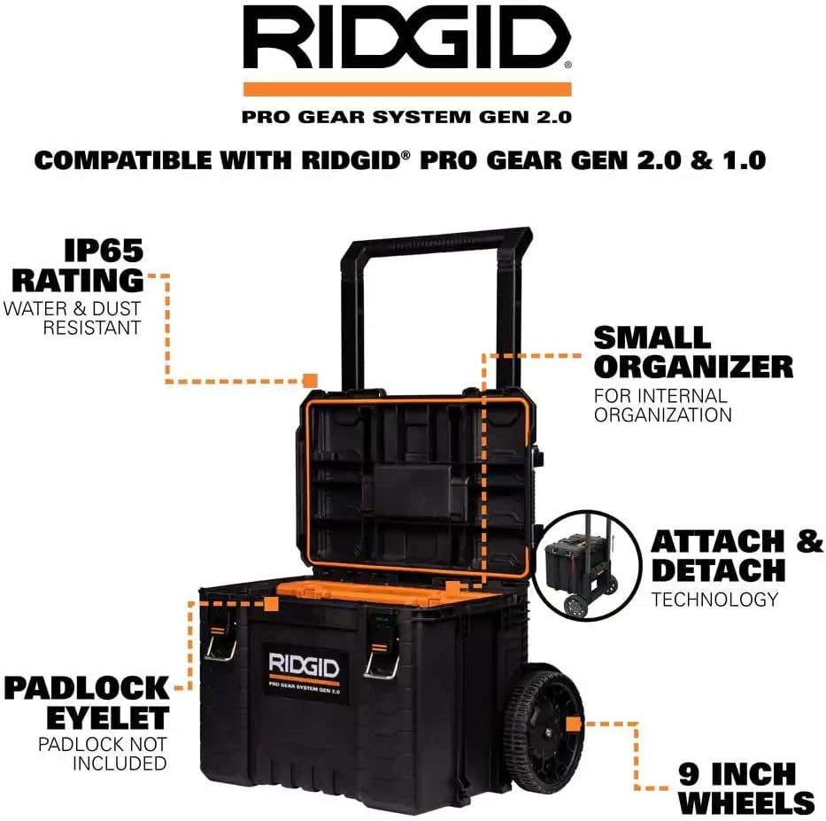 Pacroban 2.0 Pro 22 in. Gear System Toolbox