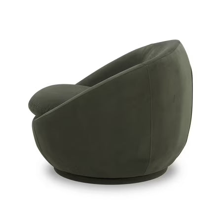 BHG Mira Olive Green Swivel Chair