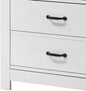 Cassini White 5-Drawer Chest
