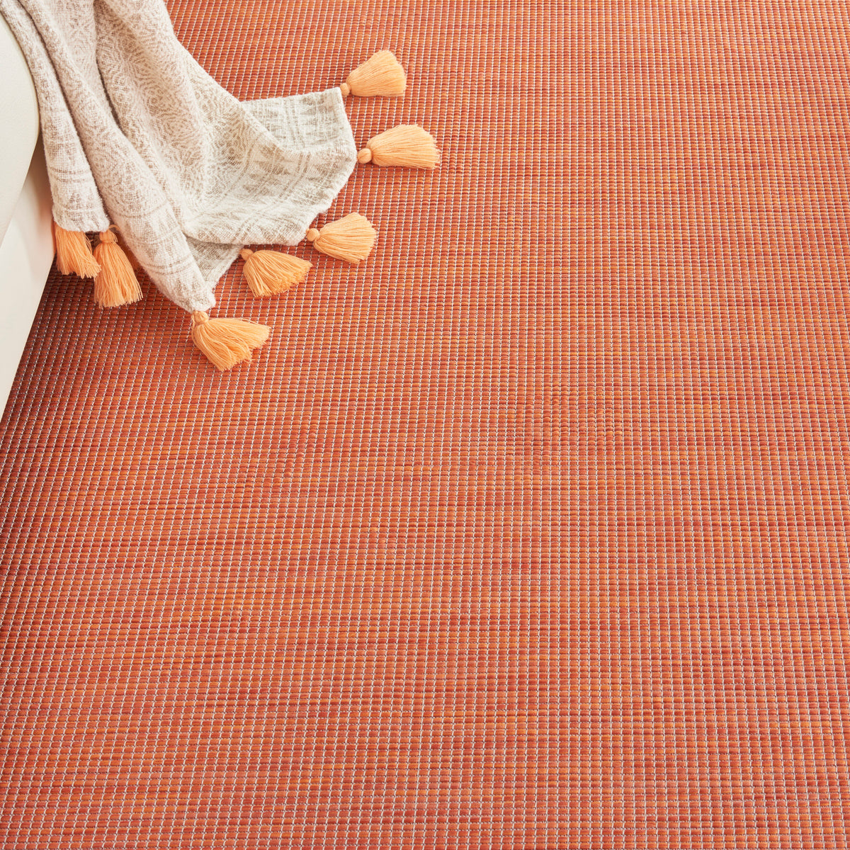 Nourison Positano 9x12 Terracotta Rug