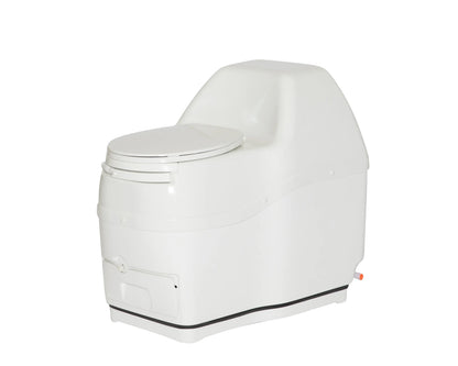 Sun-Mar Compact White Touchless Flush Toilet