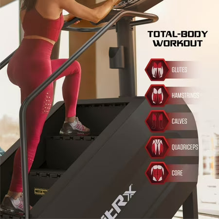 FitRx Stair Stepper, Summit Climber with LCD