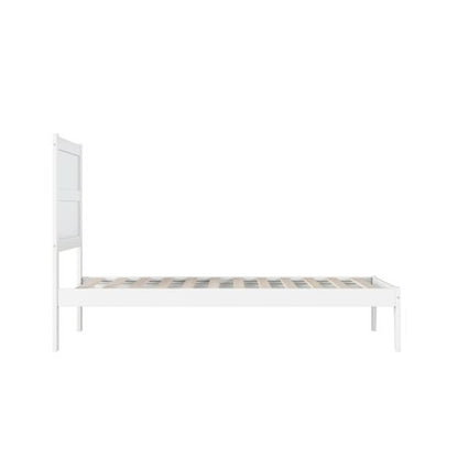 AFI NoHo 14" Twin Wood Bed Frame with Headboard