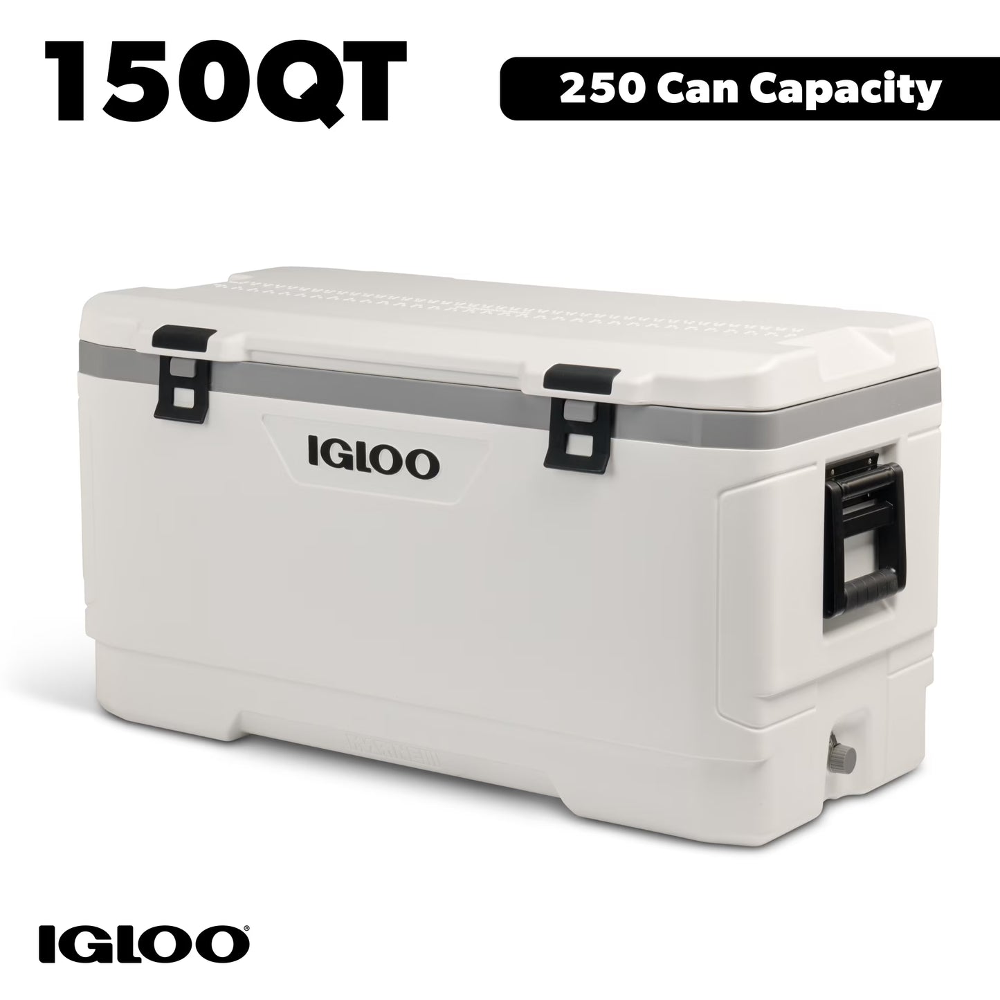 Igloo 150 QT Marine Ice Chest Cooler, White