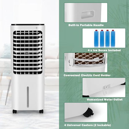 Costway 4-in-1 Portable Evaporative Cooler