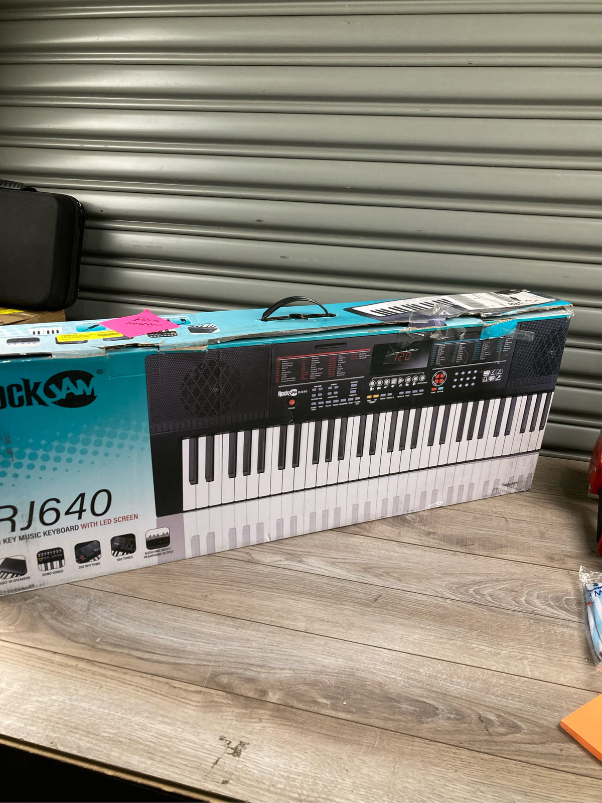 RockJam 61-Key Full Size Keyboard Piano RJ640