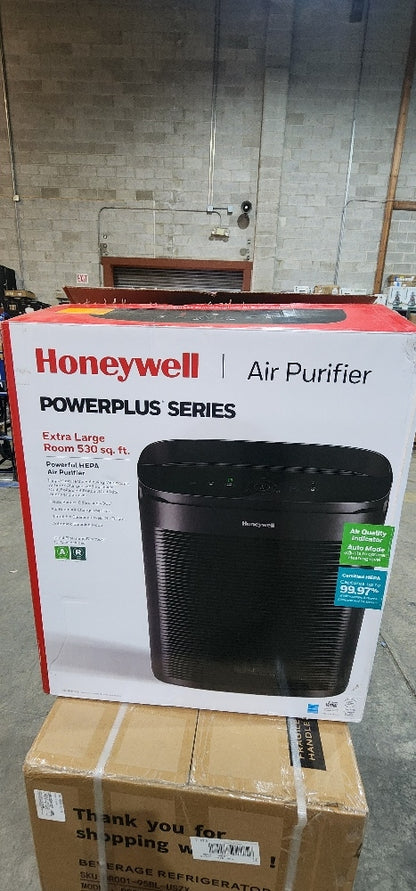 PowerPlus HEPA Air Purifier, Extra-Large Room (530 sq. ft.) Black
