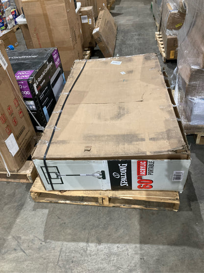 Spalding 60" Acrylic Screw Jack Portable Hoop