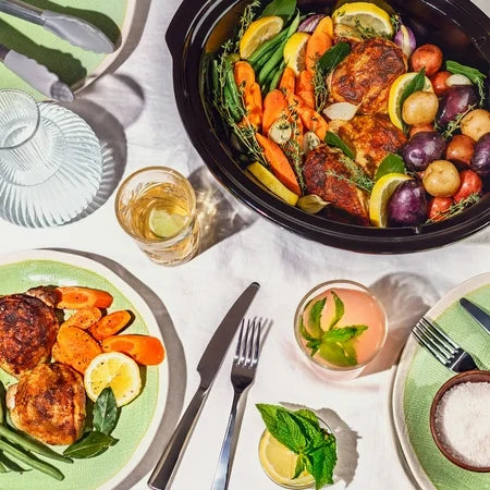 Beautiful 6 Qt Programmable Slow Cooker, Thyme