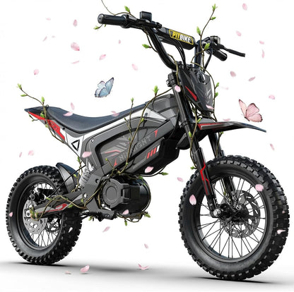 GTX1 Electric Dirt Bike 3000W 14/12 Fat Tires