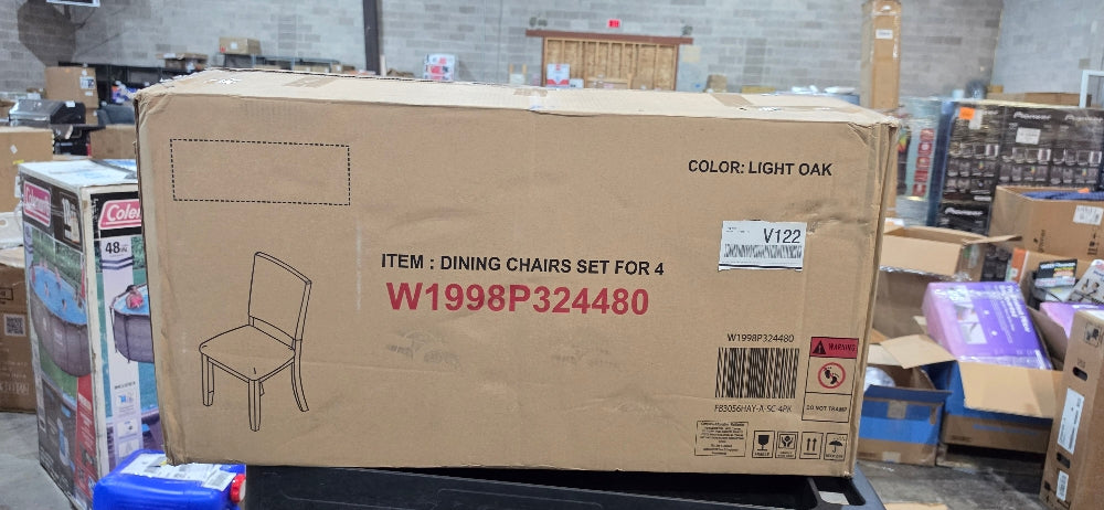Jovie Natural Fabric Dining Chair (Set)