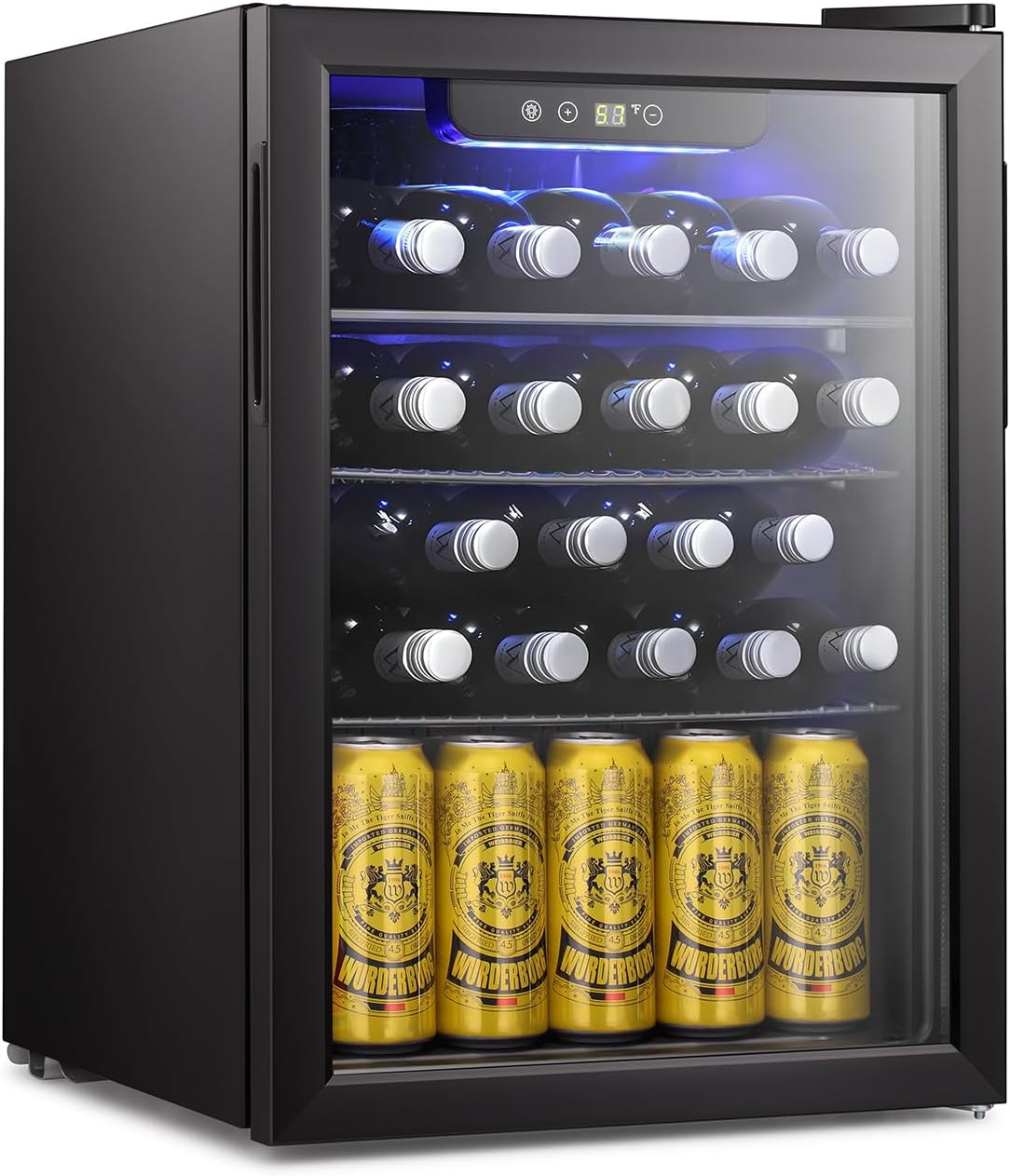 NEW Antarctic Star 24 Bottle Wine Cooler/Cabinet Beverage Refrigerator