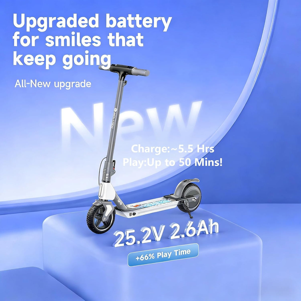 isinwheel S4 Kids 200W Scooter, 3 Speeds