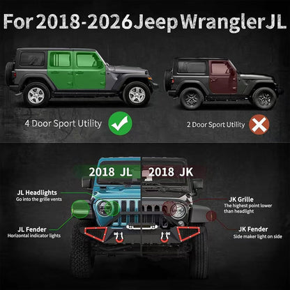 Jeep JL 6 Side Steps Running Boards