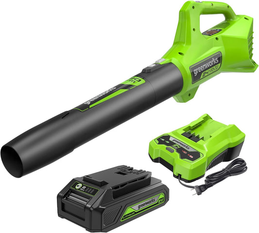 Greenworks 24V Cordless Axial Leaf Blower