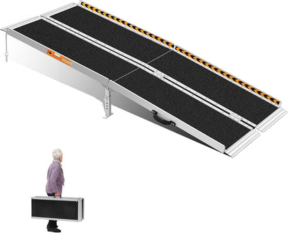 Wheelchair Ramp 6ft Aluminum Ramp 800LBS
