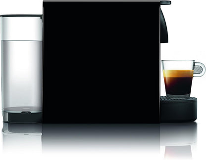 Nespresso - Essenza Mini Black by Breville with Aeroccino3 - Piano Black