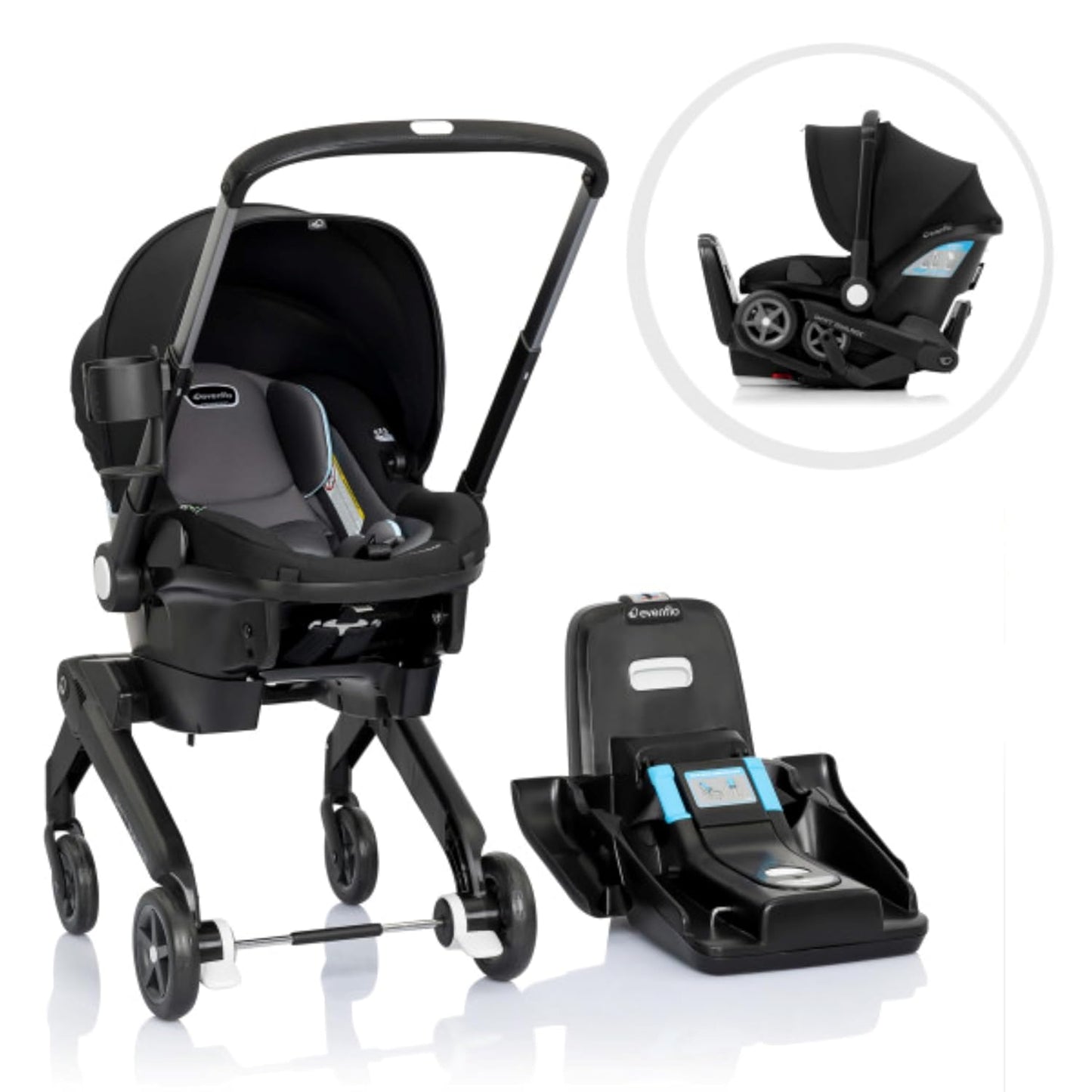 Evenflo Shyft DualRide Car Seat & Stroller