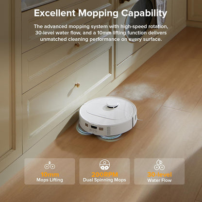 roborock Qrevo Robot Vacuum & Mop, 8000Pa